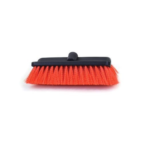 Globe Bi-Level Scrubbing Brush, 18", Red - 5625R