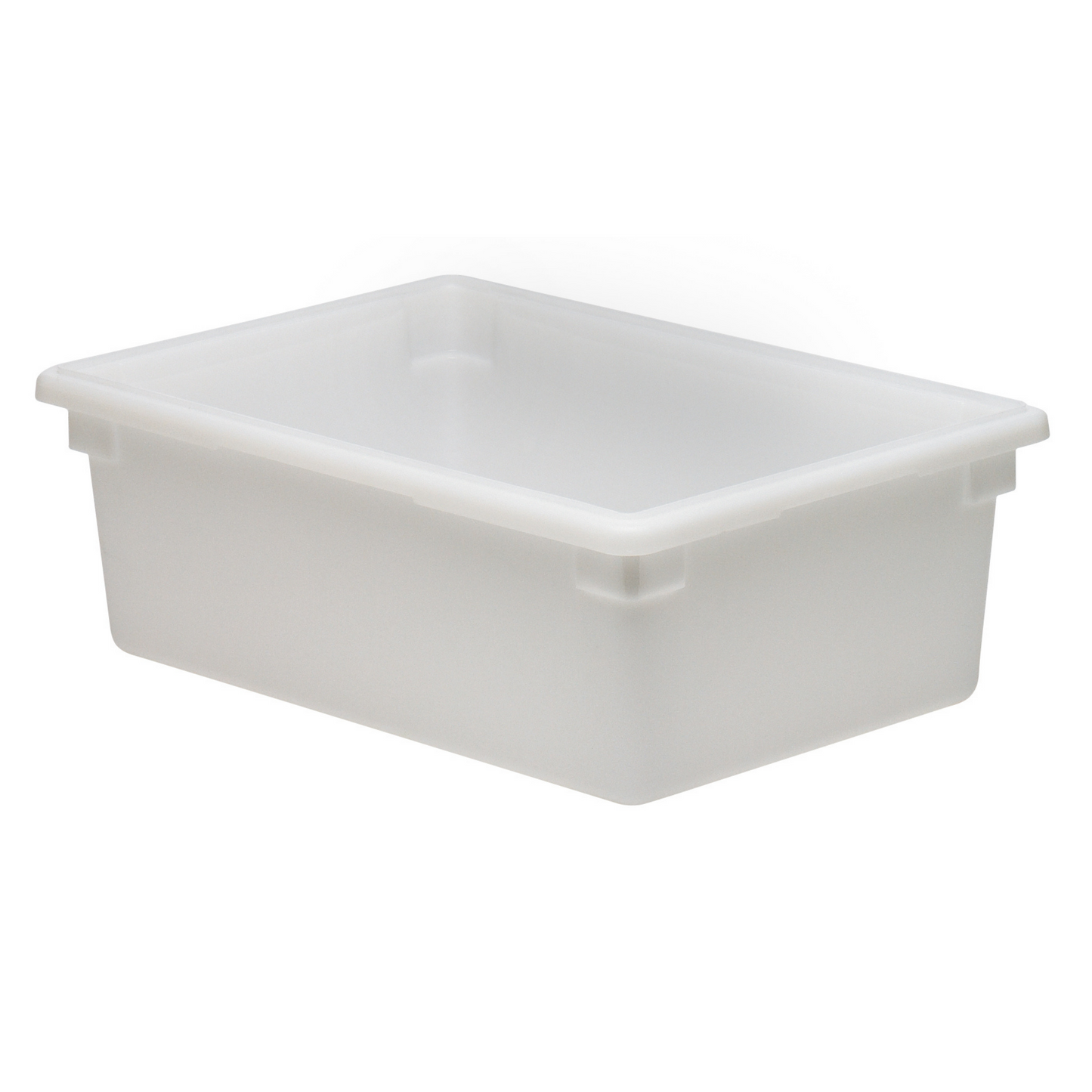 Cambro Poly Full Size Food Storage Box, 12" Deep, White - 182612P148