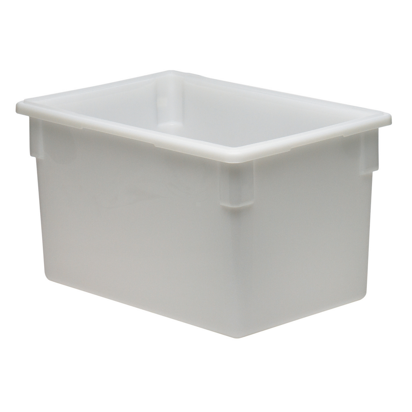 Cambro Poly Full Size Food Storage Box, 15" Deep, White - 182615P148