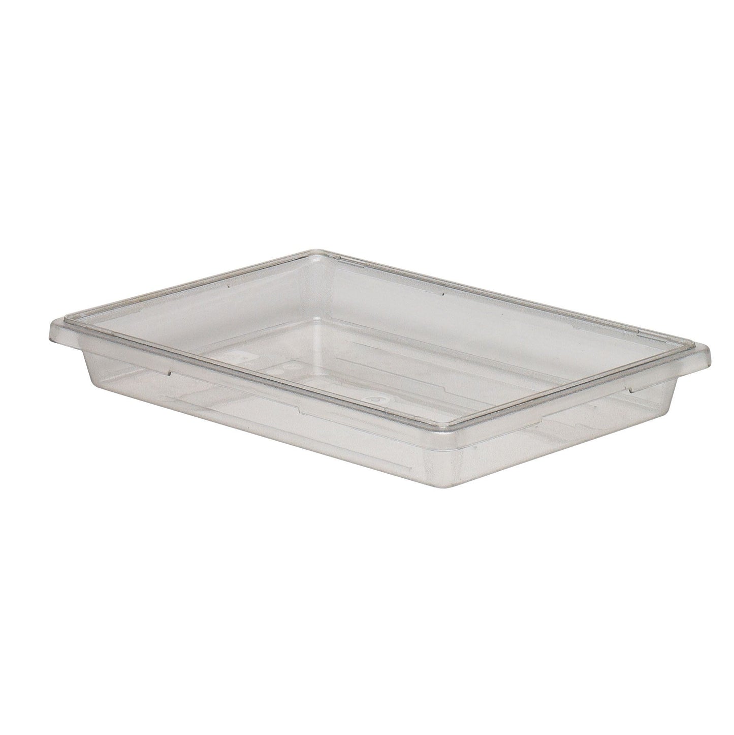 Cambro | Boîte de rangement Camwear de pleine grandeur, 3,5" de profondeur, transparent