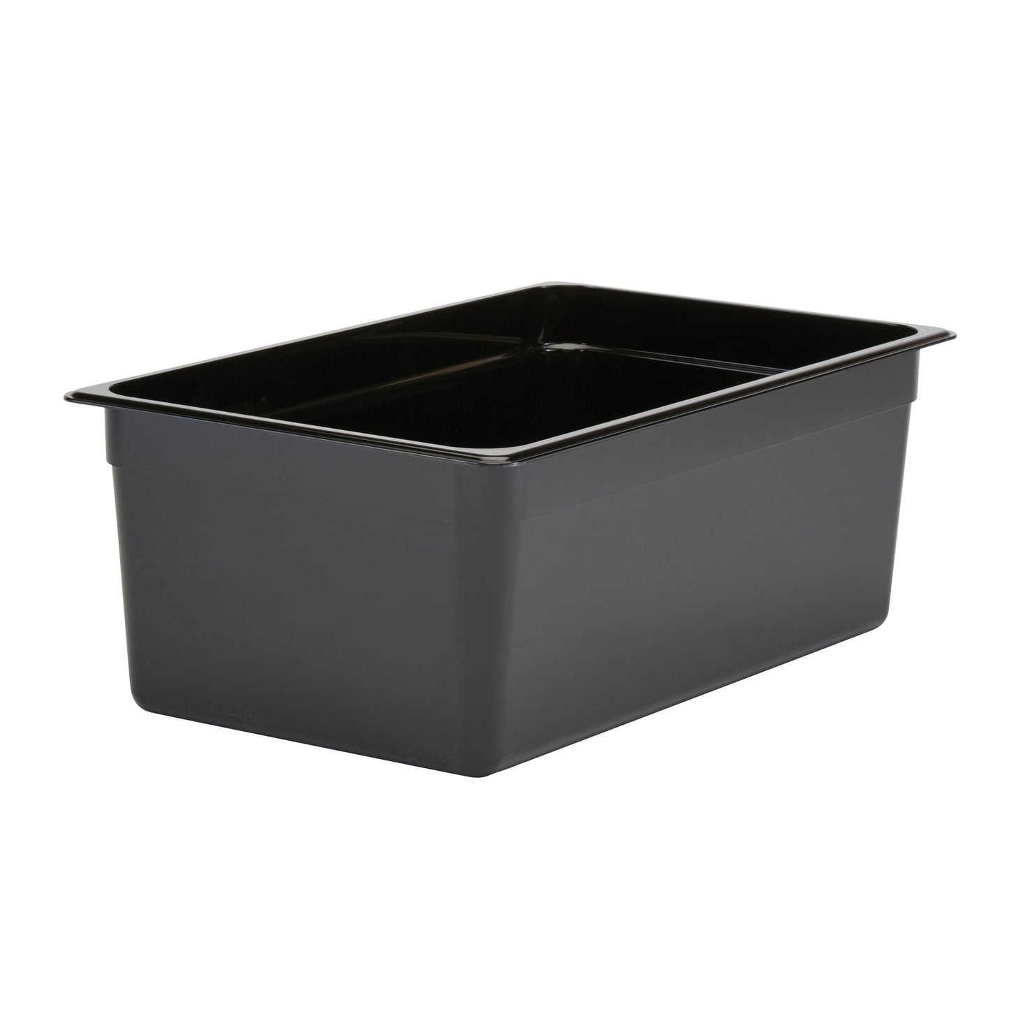 Cambro | Bac gastronome Camwear de pleine grandeur, 8" de profondeur, noir