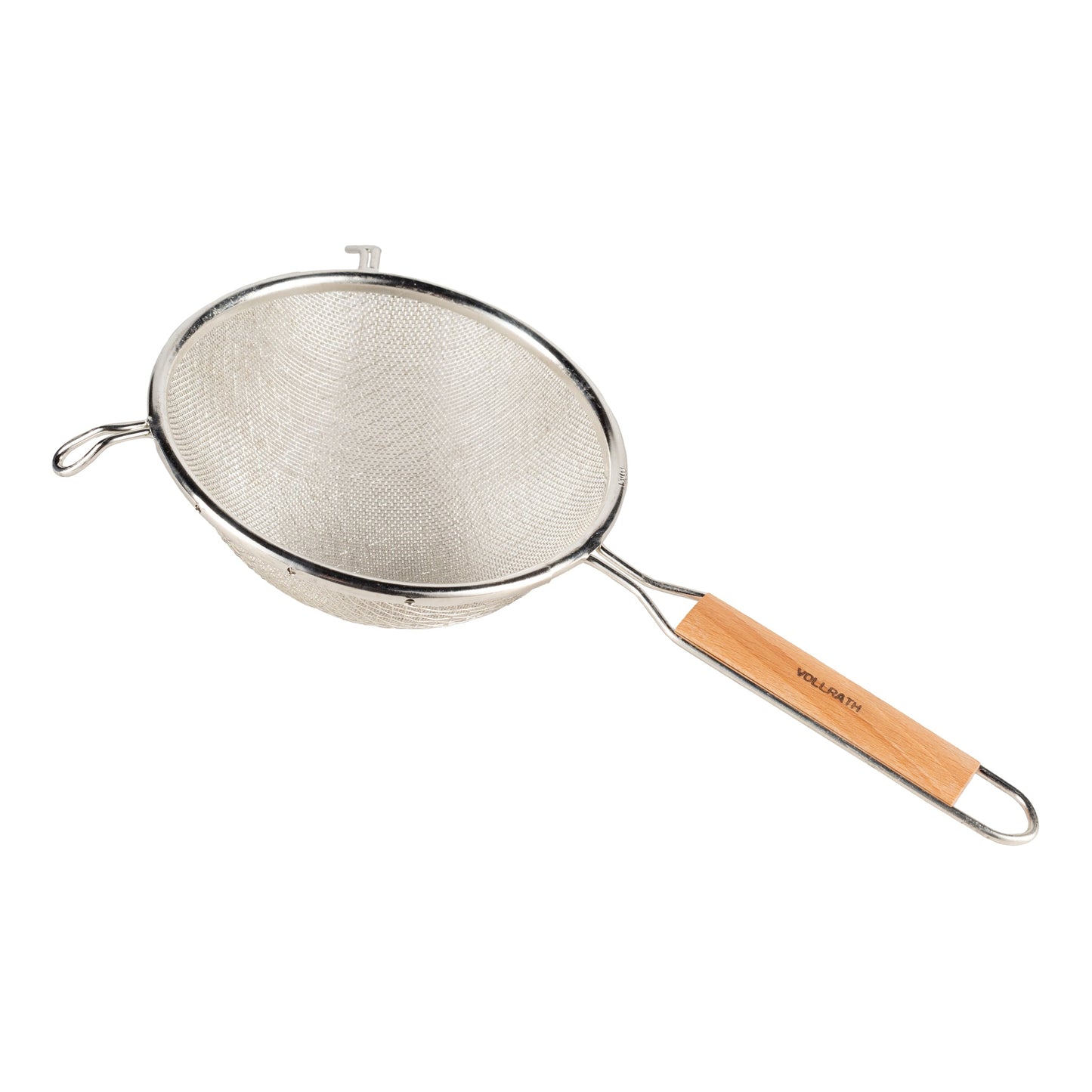 Vollrath Double Fine Mesh Strainer, 6.25", Wood Handle, FINAL SALE - 47191