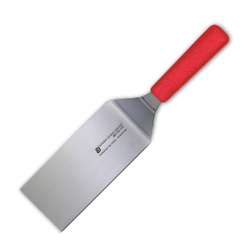 Canada Cutlery Euro Culinary Square End Turner, 6", Red - 86110-164