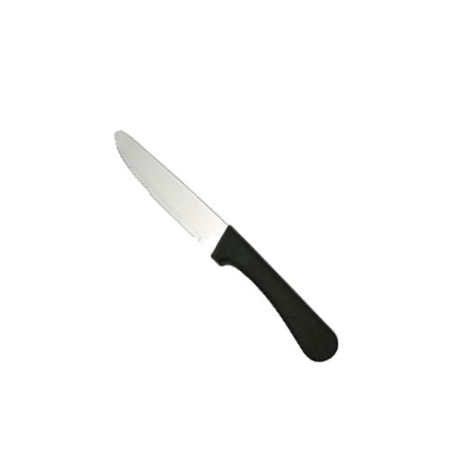 Oneida | Couteau à steak Laredo, 10 po, manche en polypropylène noir (paquet de 12)