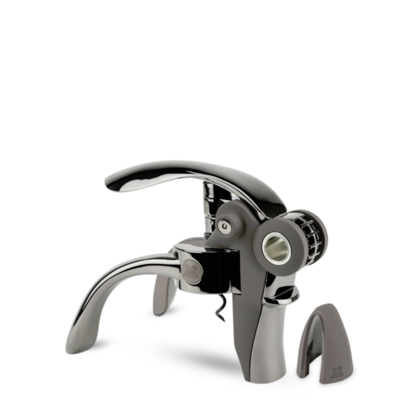 Peugeot Baltaz Lever Corkscrew with Foil Cutter, Black - 200510