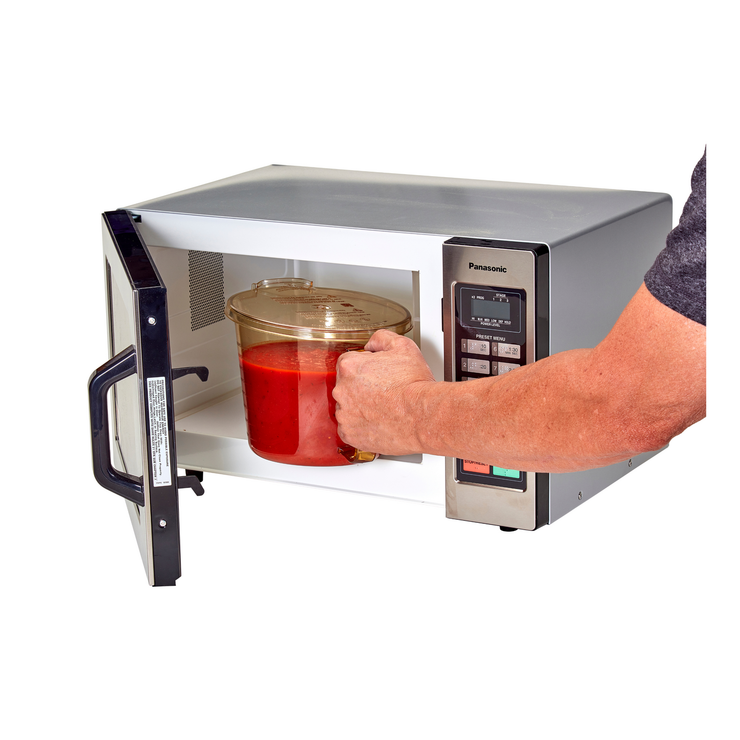 Cambro High Heat Measuring Cup, 2 qt, Amber - 200MCH150