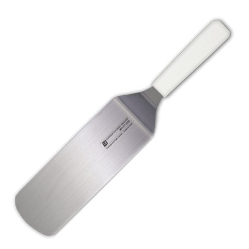 Canada Cutlery Euro Culinary Rounded Corner Turner, 8", White - 86121-202