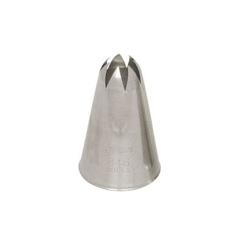 Ateco | Douille d'étoile fermée, 846, acier inoxydable