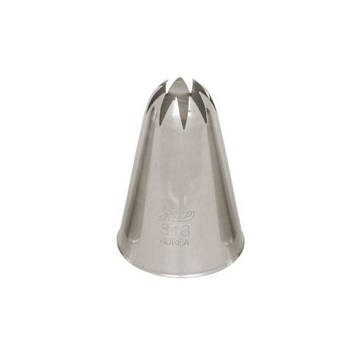 Ateco | Douille d'étoile fermée, 848, acier inoxydable