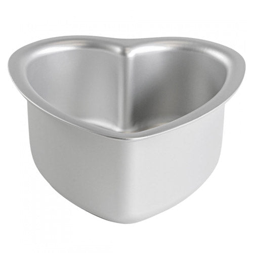 Fat Daddio's Heart Cake Pan, 6" x 3", Aluminum - FDPHT63