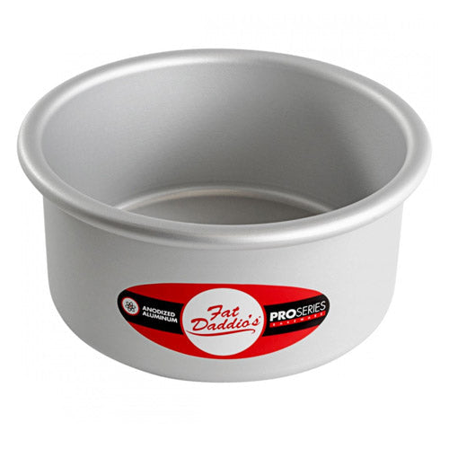 Fat Daddio's | Moule à gâteau rond, 6 » x 3 », aluminium anodisé