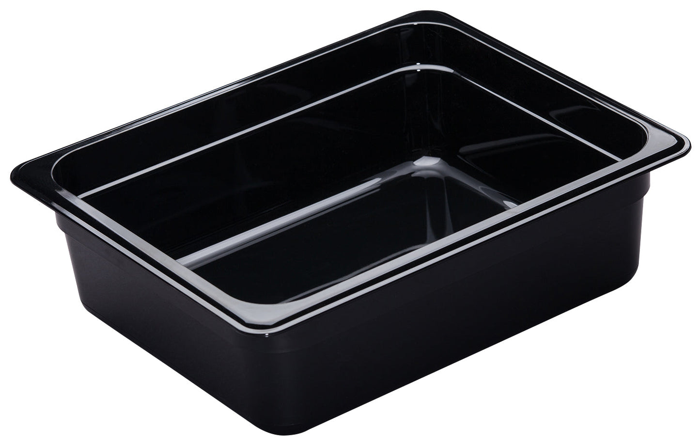 Cambro High Heat Half Size Food Pan, 4" Deep, Black - 24HP110