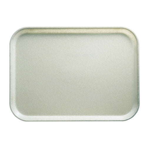 Cambro | Plateau de cafétéria rectangulaire Camtray, 15" x 20 1/4", fibre de verre, couleur parchemin antique