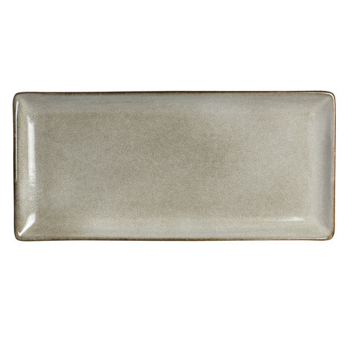 Steelite | Plateau rectangulaire Potter’s Collection, 15 x 7 po, pilier (paquet de 6)