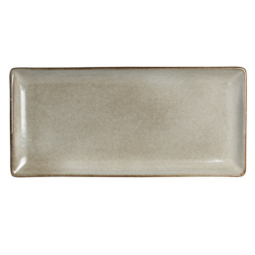 Steelite | Plateau rectangulaire Potter’s Collection, 10 x 6 po, pilier (paquet de 6)