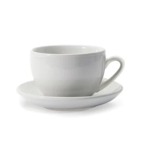 Danesco Jumbo Cup Saucer, White - 18WH