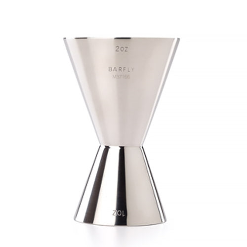 Doseur Mercer Barfly Superfly, 1 et 2 oz avec lignes de versement, acier inoxydable