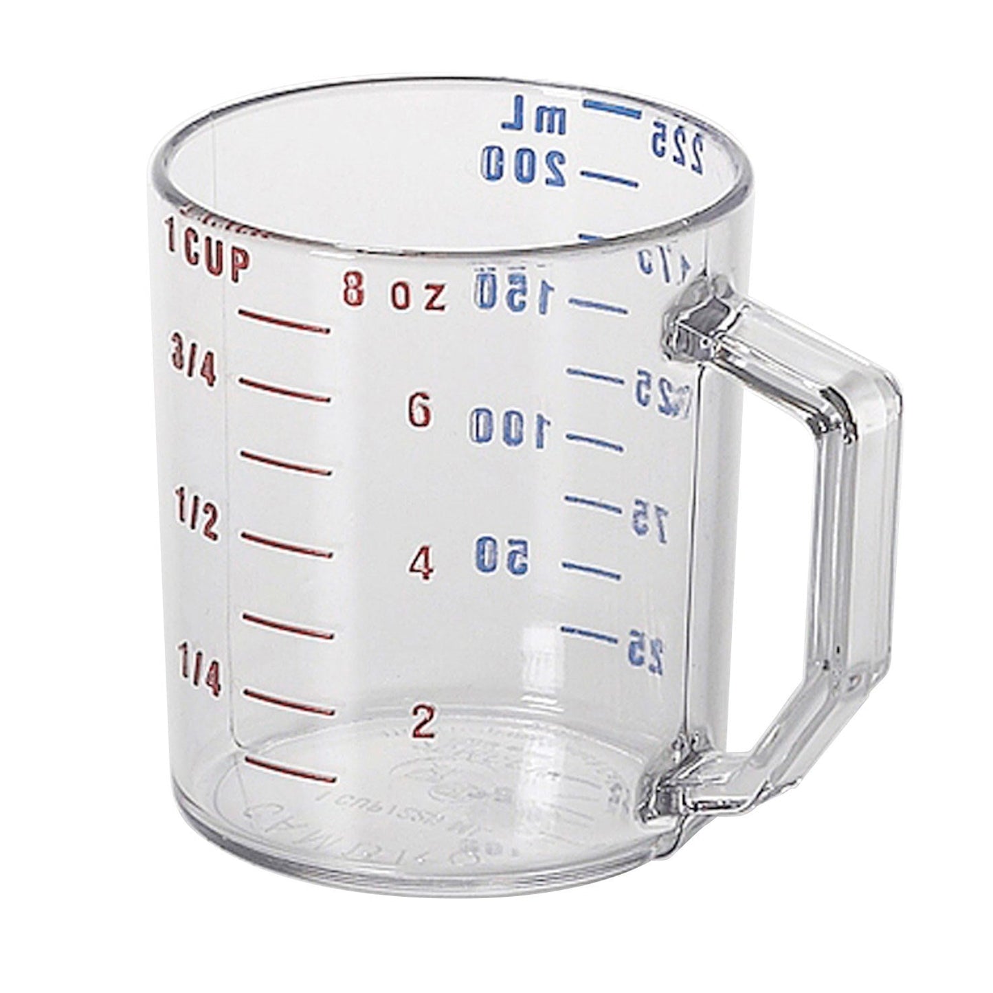 Cambro Camwear Measuring Cup, 1 cup, Clear - 25MCCW135