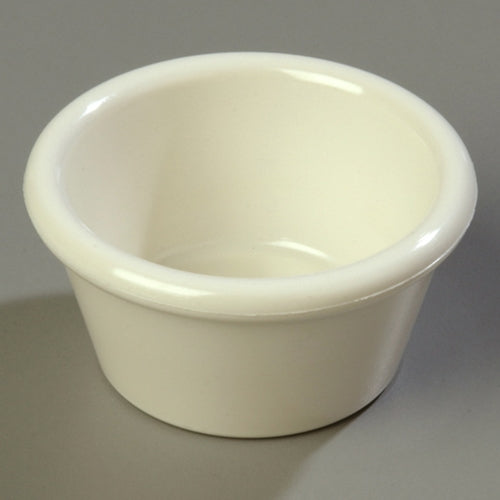 Carlisle Smooth Ramekin, 2 oz, Melamine, Bone (72-pack) - S852 BONE