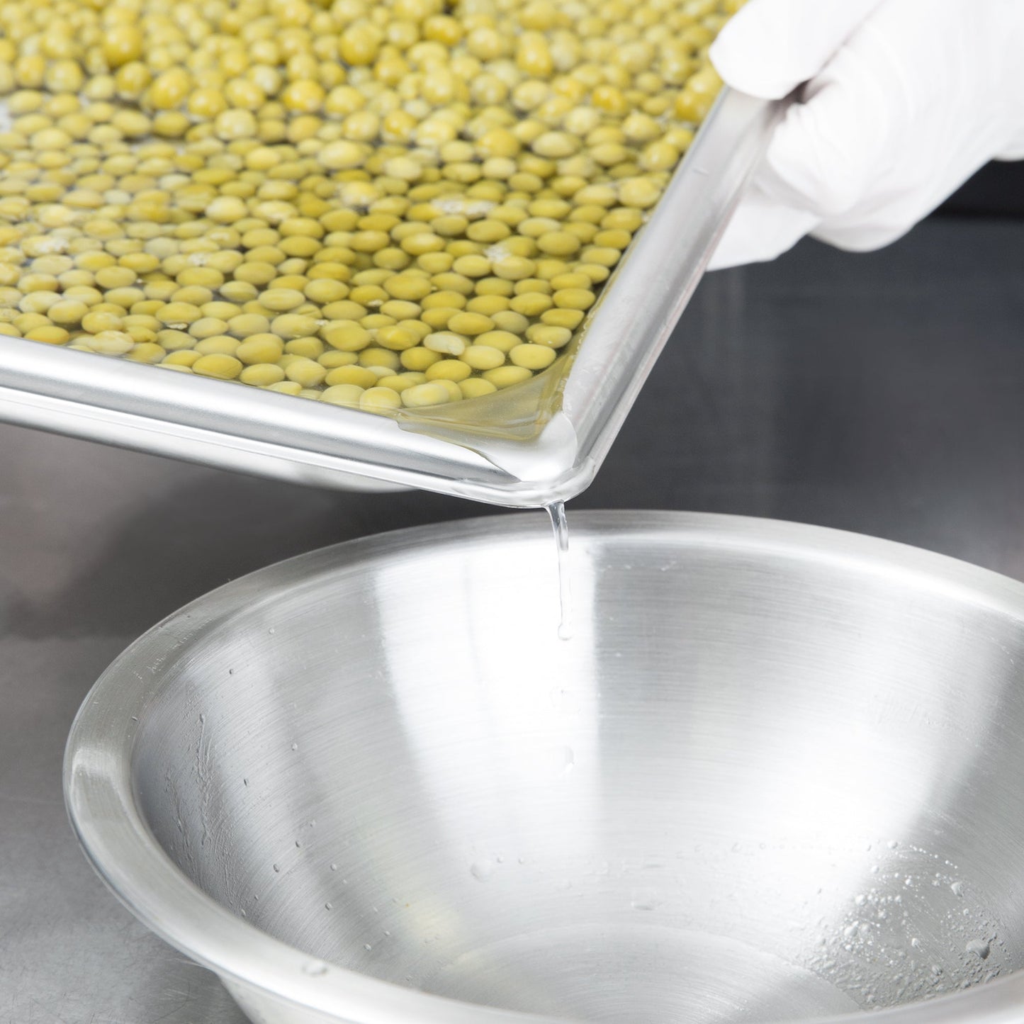 Vollrath | Poêle à aliments Super Pan V 1/4, 2,5 po de profondeur, acier inoxydable de calibre 22