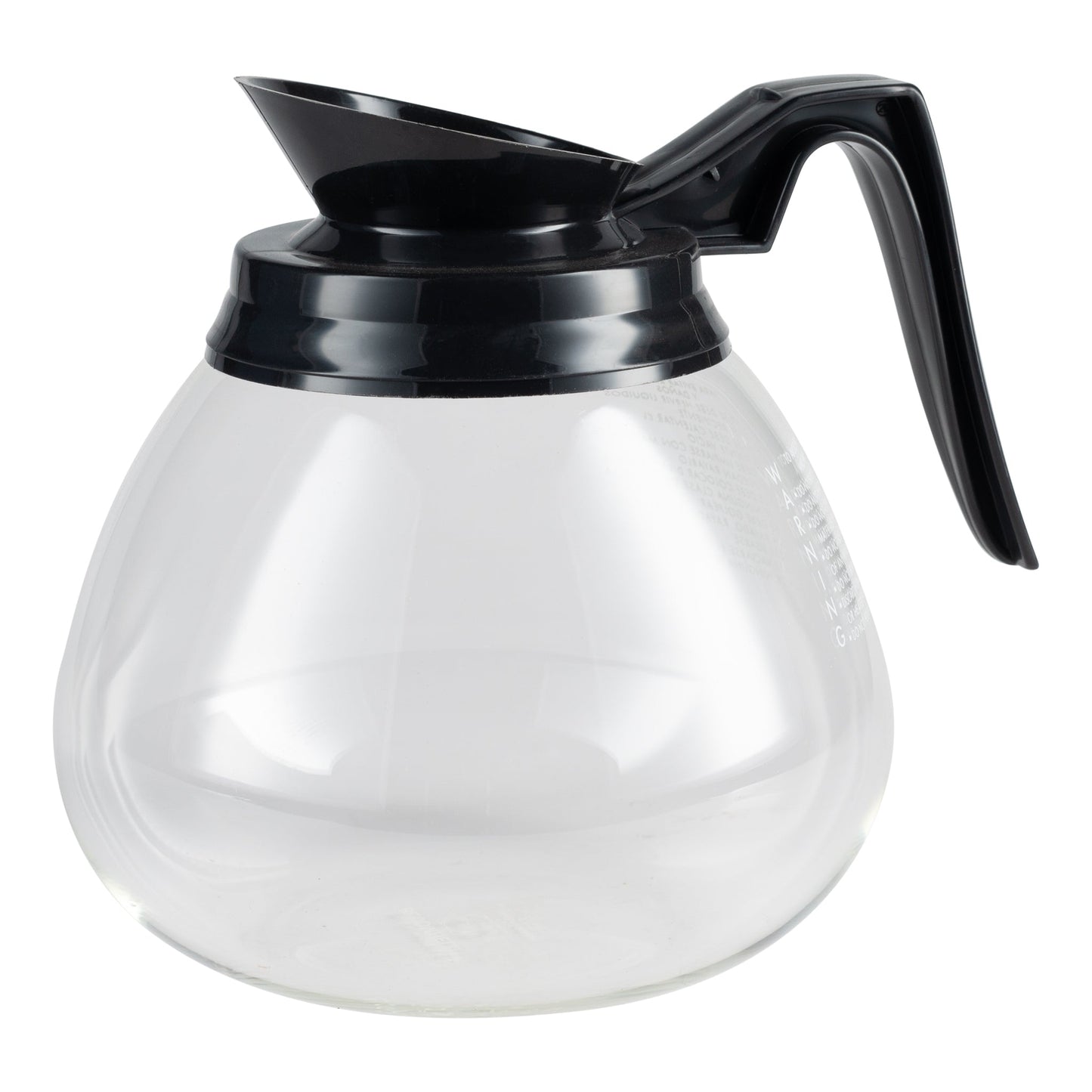 Wells Bloomfield Glass Coffee Decanter, Black - 4H-REG8906BL24
