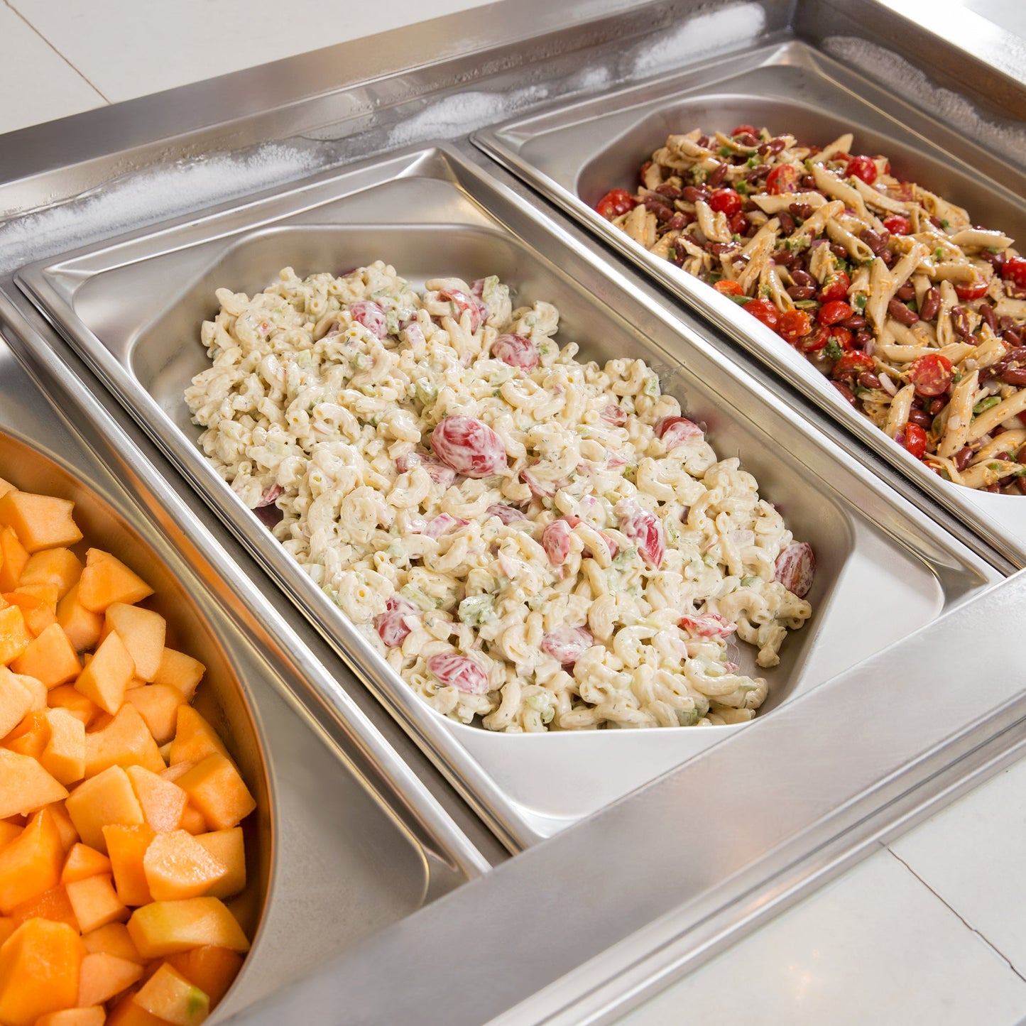 Vollrath | Moule à aliments en forme d’hexagone pleine grandeur Super Pan, 2,5 po de profondeur, acier inoxydable de calibre 22