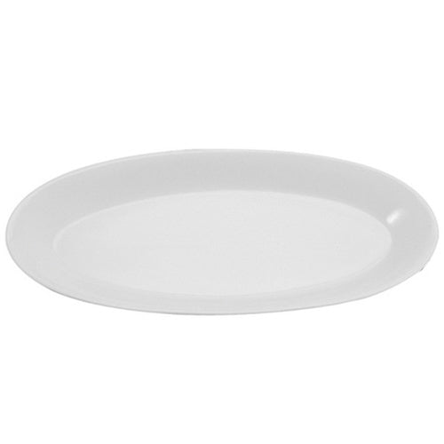 BIA Oval Fish Platter, 16", White Porcelain - 906016WH