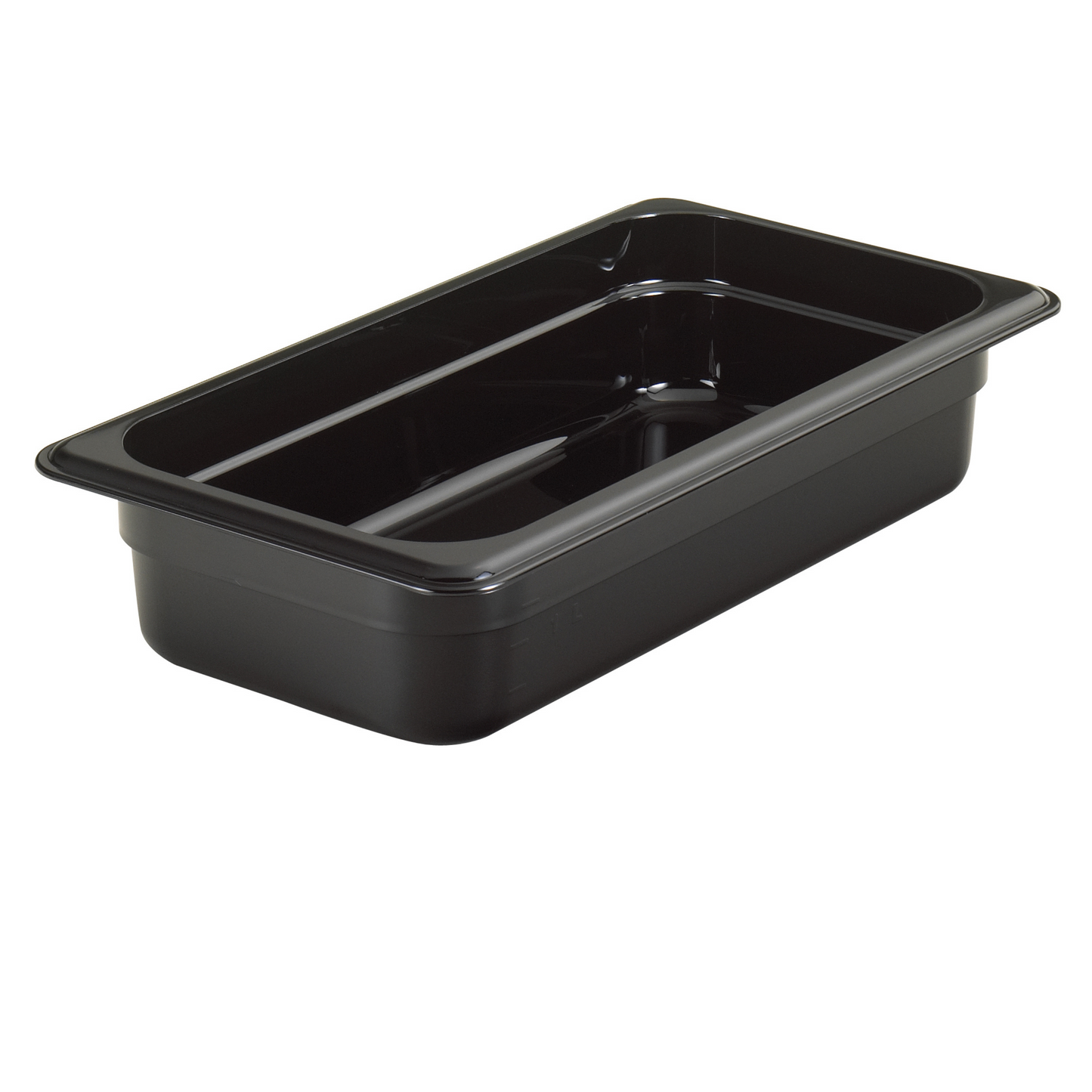 Cambro High Heat 1/3 Size Food Pan, 2.5" Deep, Black - 32HP110