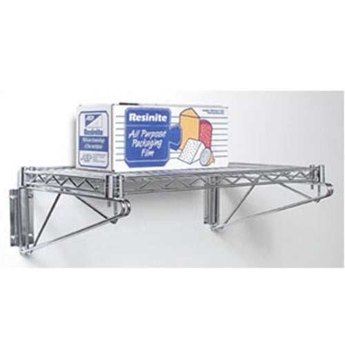 Tarrison | Support mural d’étagère, 14 po, chrome