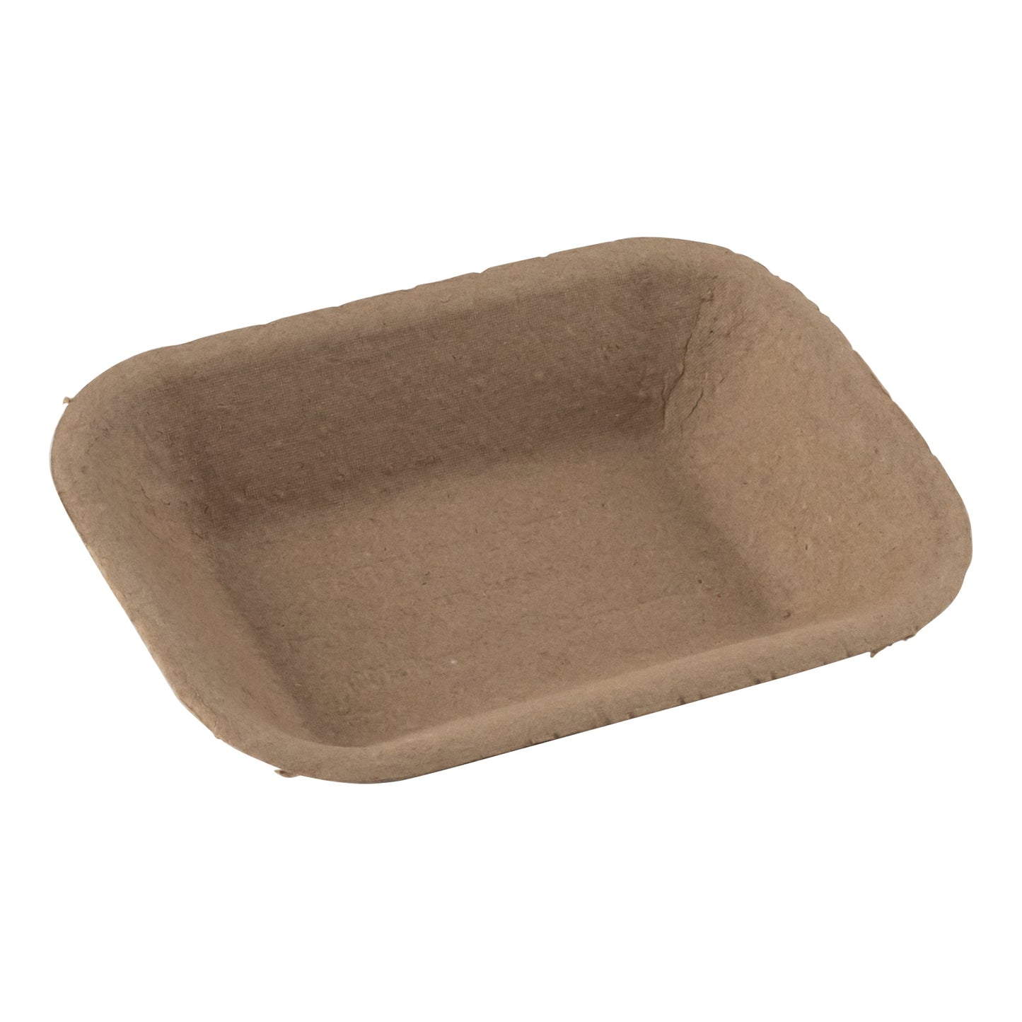 Eco-Packaging Paper Pulp Tray, Medium, Brown (500-pack) - EP-#200