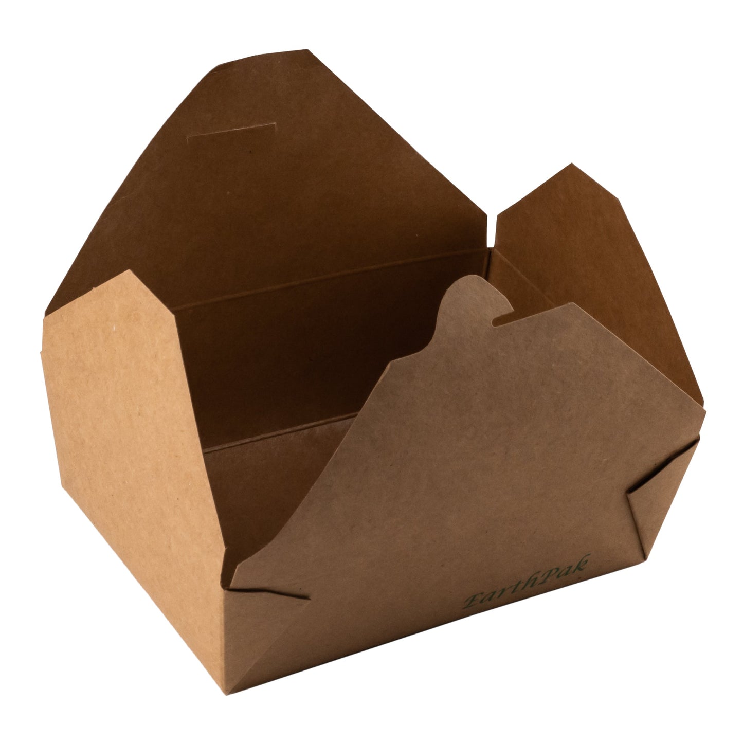 Eco-Packaging | Boîte alimentaire en papier EarthPak, 64 oz, brun (paquet de 200)