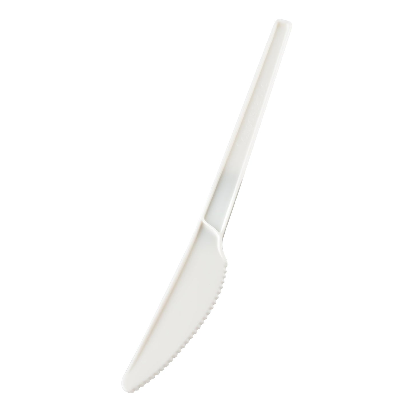 Eco Guardian Compostable Wrapped Knife, 6.5", White CPLA (750-pack), FINAL SALE - EG-CPLA-IWK6.5