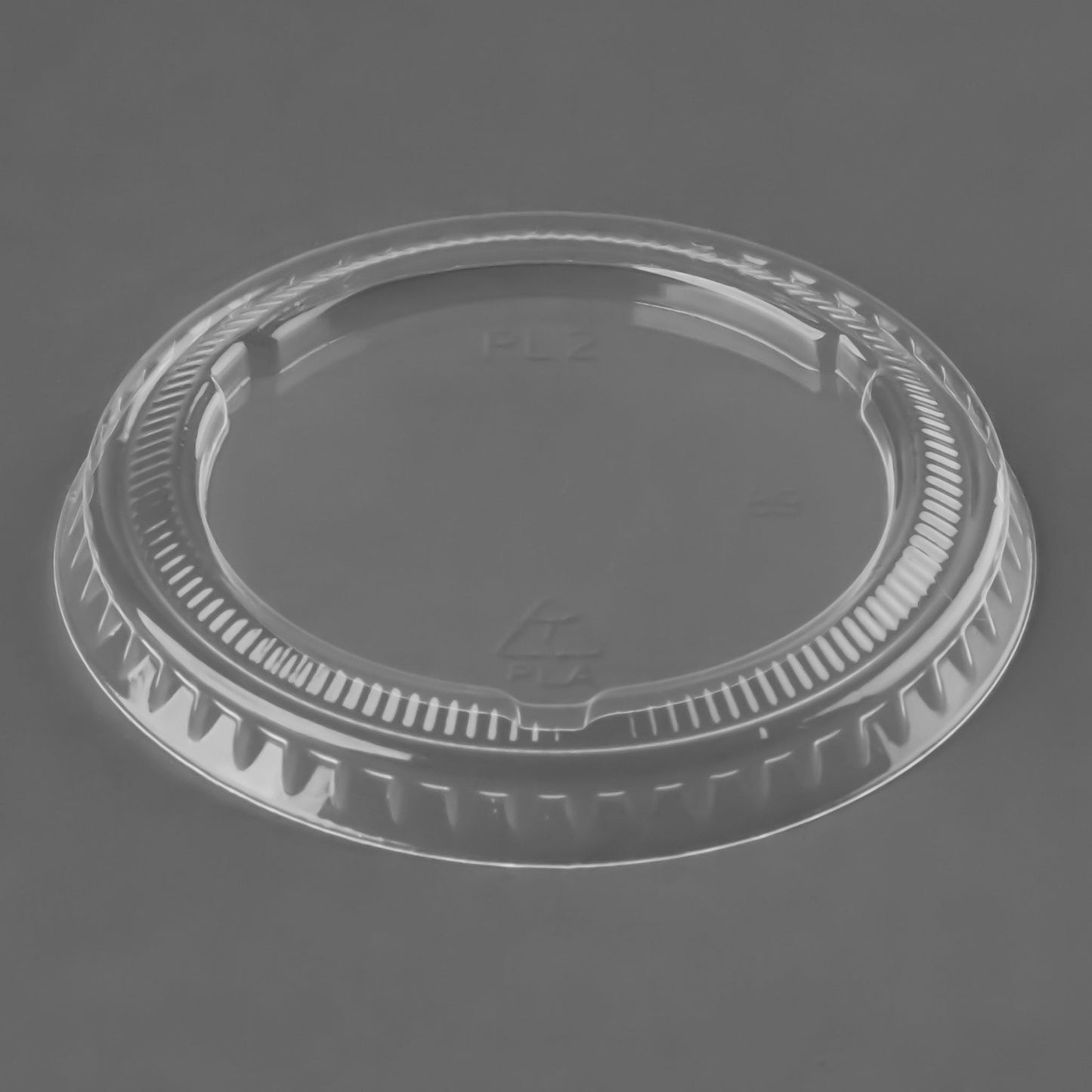 Eco Guardian Compostable Clear Portion Cup Lid, 2 oz, PLA (2500-pack) - EG-CPLA-K62-LID