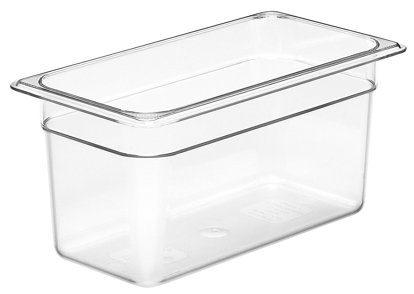 Cambro Camwear 1/3 Size Food Pan, 6" Deep, Clear - 36CW135