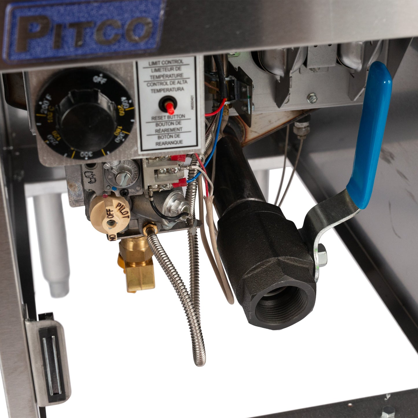 Pitco Solstice SG14 Economy Gas Floor Fryer, 50 lb, Natural Gas - SG14-S(NG)