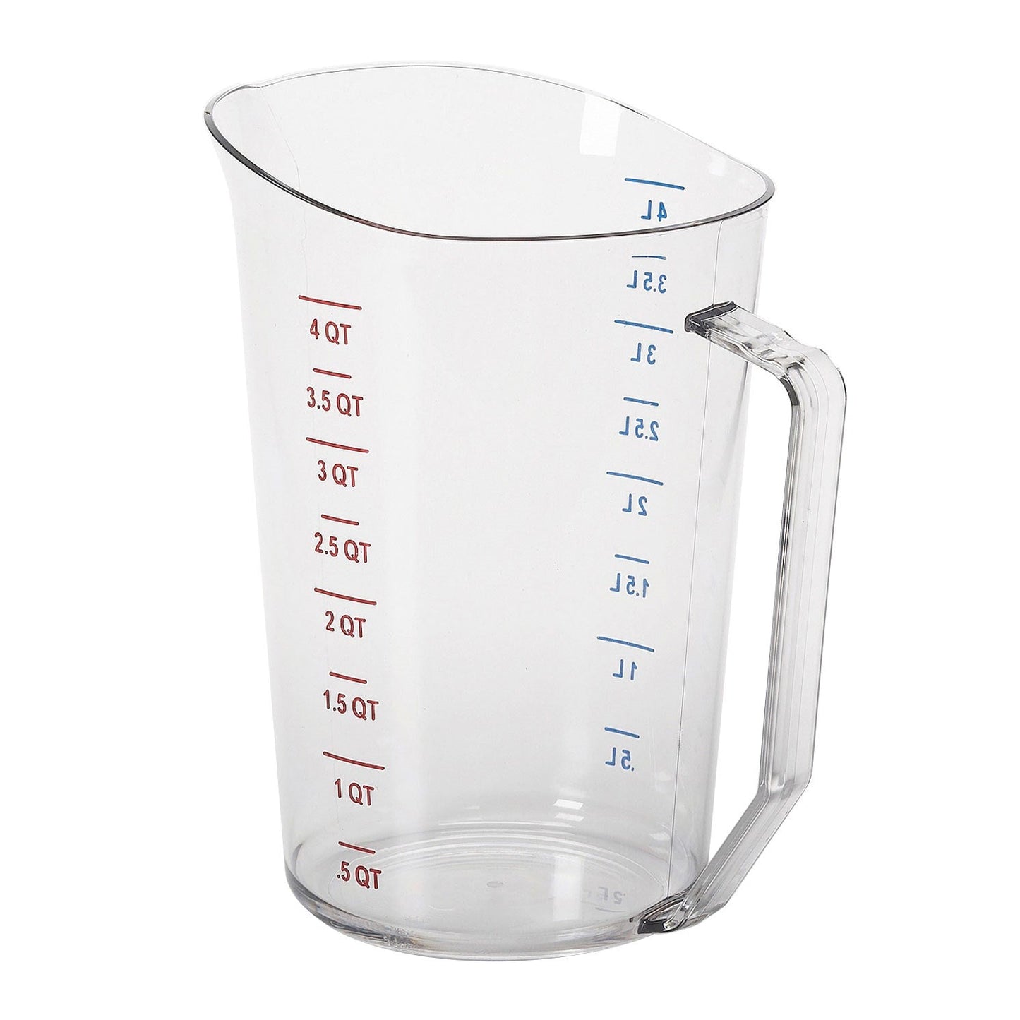 Cambro Camwear Measuring Cup, 4 qt, Clear - 400MCCW135