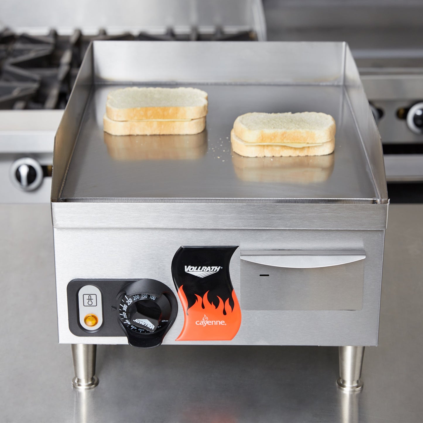 Vollrath | Cayenne Plaque chauffante électrique à dessus plat de 14 po, 120 V