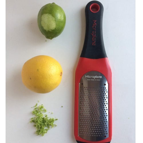 Microplane Artisan Series Fine Grater, Red - 42102