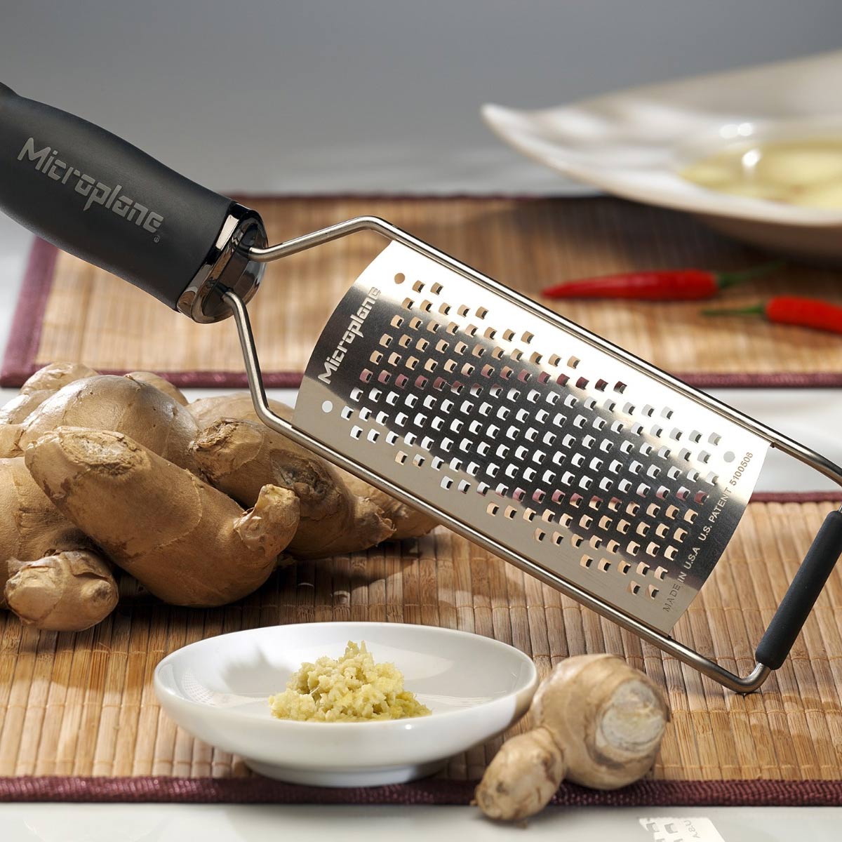 Microplane Gourmet Series Coarse Grater, Black Handle - 45000