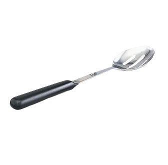 Vollrath | Kool Touch Slotted Serving Spoon, Stainless Steel w Black Handle - ChefEquipment.com