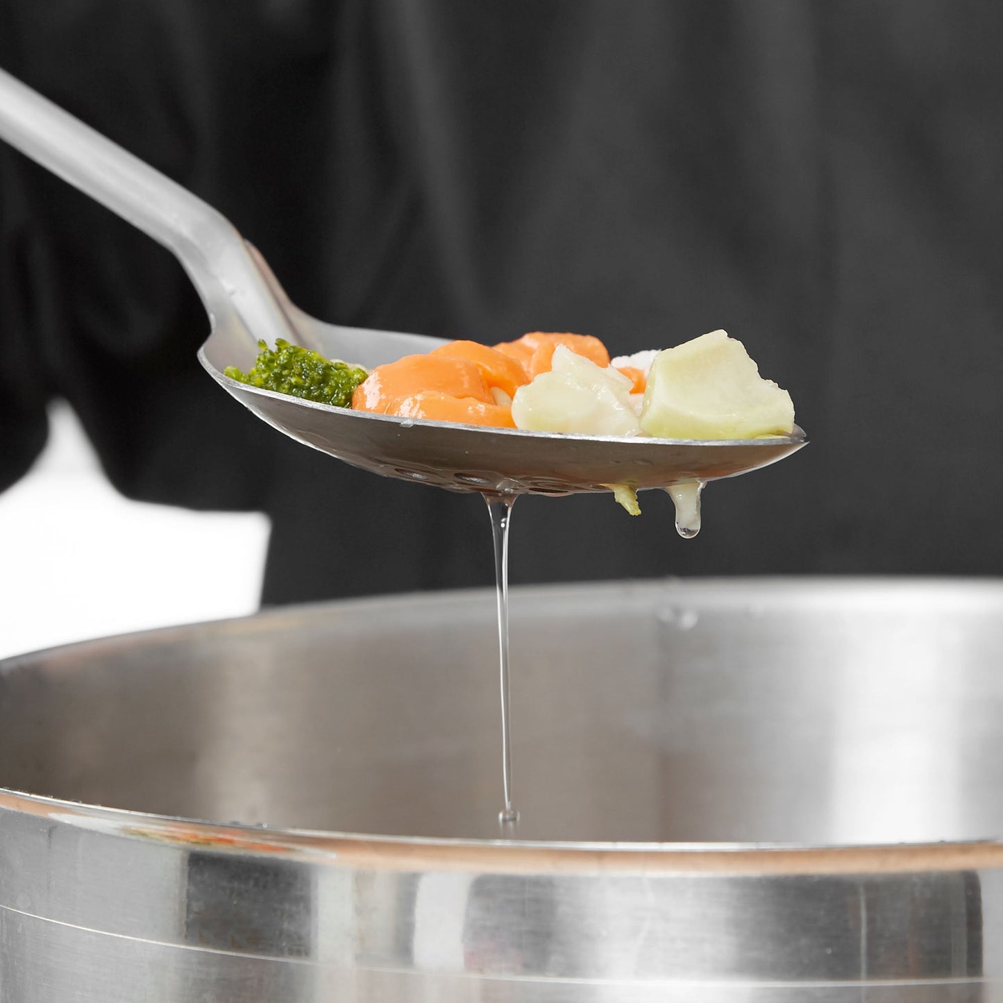 Vollrath Perforated Serving Spoon, 15", Stainless Steel, FINAL SALE - 46983