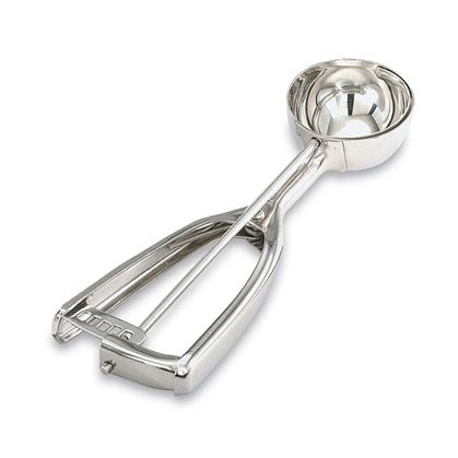 Vollrath Round Squeeze Disher, 1/2 oz, Stainless Steel - 47160