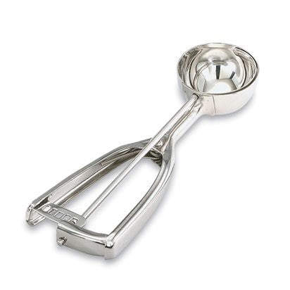 Vollrath Round Squeeze Disher, 7/8 oz, Stainless Steel - 47157