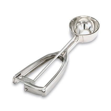 Vollrath Round Squeeze Disher, 1 1/4 oz, Stainless Steel - 47156