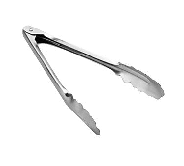 Vollrath Heavy Duty Tongs, 9.5", Stainless Steel - 47309