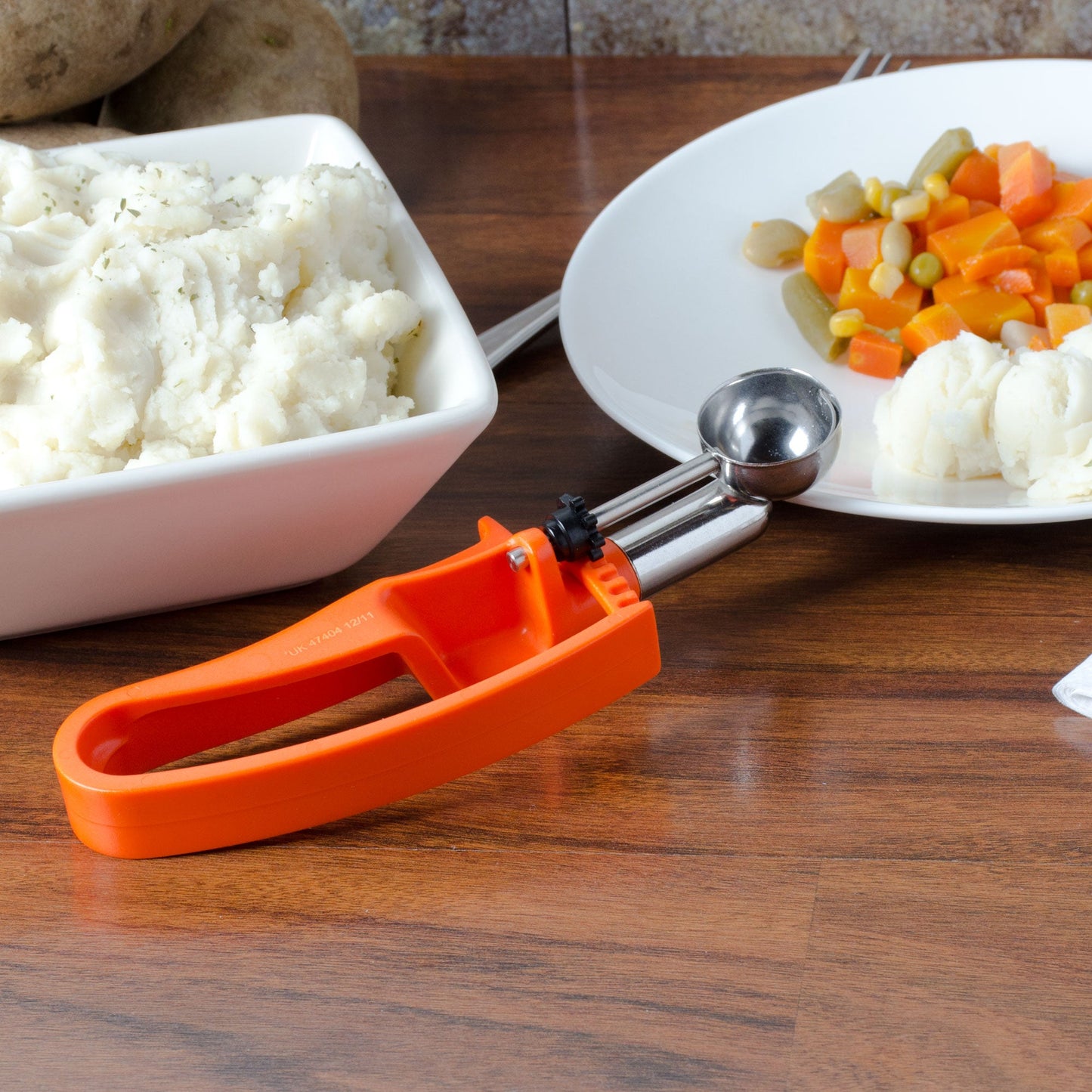 Vollrath Color-Coded Squeeze Disher, 0.33 oz - 47404