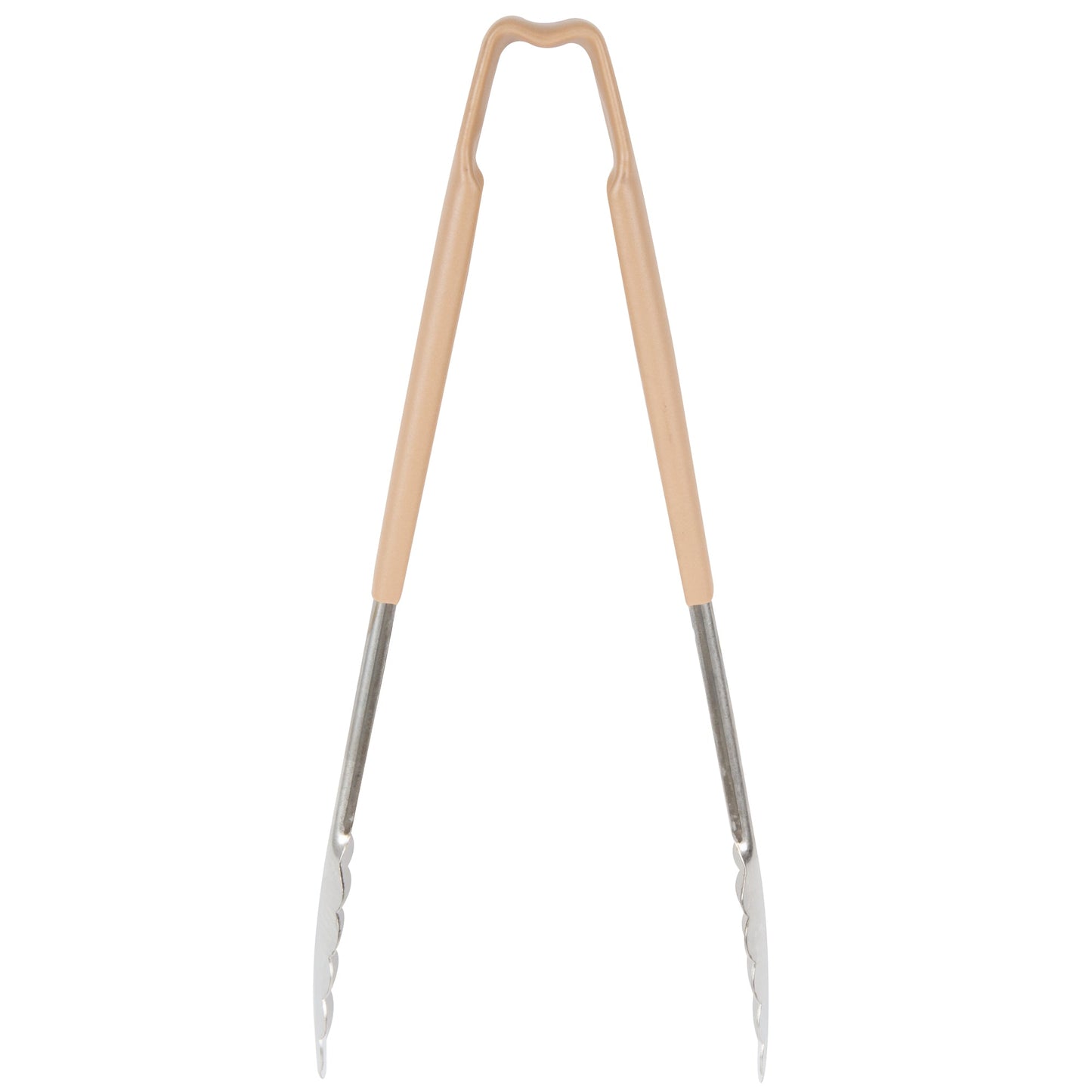 Vollrath Kool-Touch One-Piece Tongs, 12", Beige - 4781260