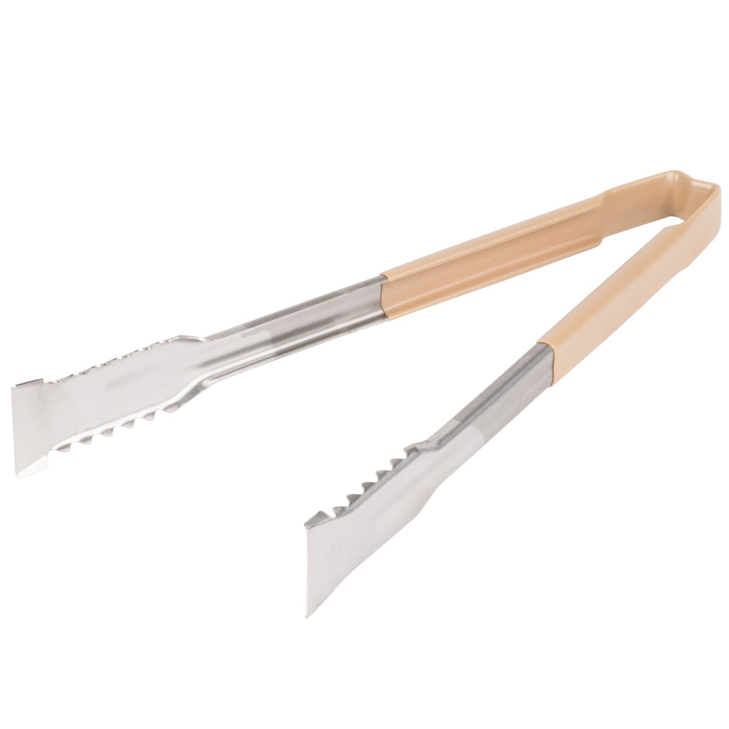 Vollrath VersaGrip Kool-Touch One-Piece Tongs, 12", Tan, FINAL SALE - 4791260