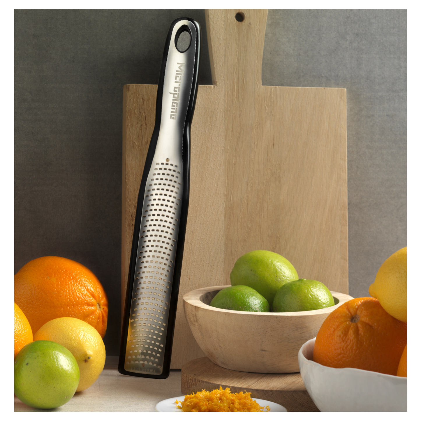 Microplane Elite Series Zester with Catcher, Black - 49020