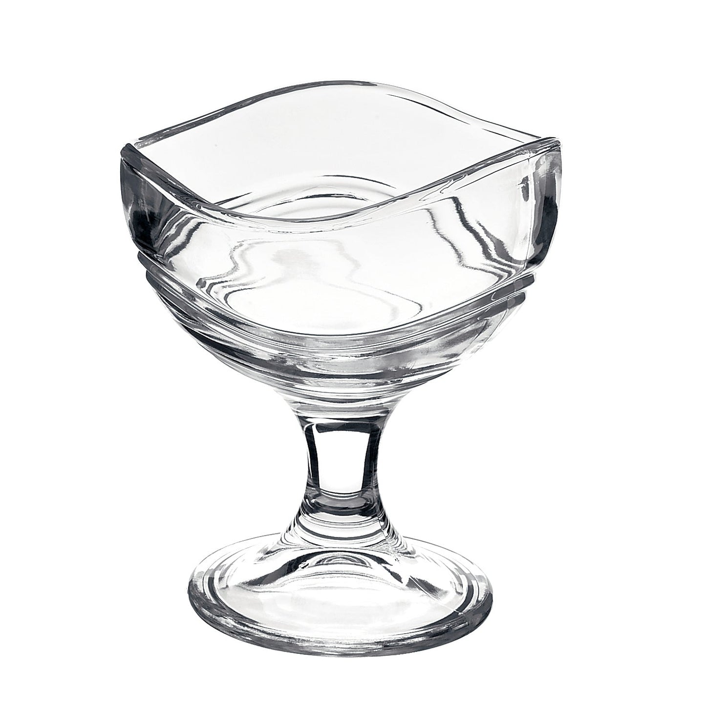 Steelite | Plat à dessert Bormioli Rocco Acapulco, 6 oz, verre (paquet de 6)